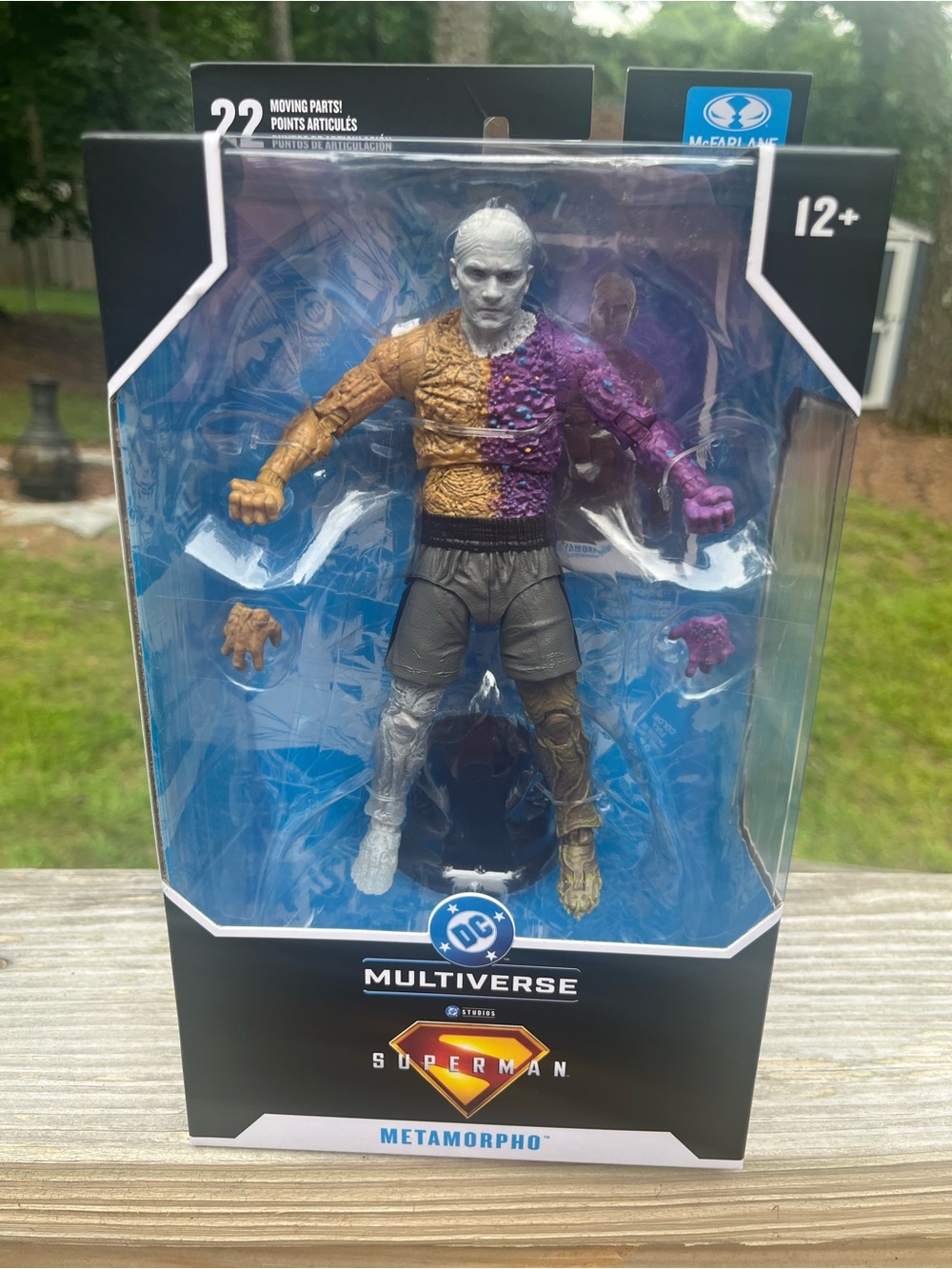 DC Multiverse Metamorpho Action Figure - Gold, Purple, Black, Silver